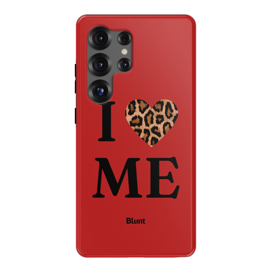 Red I Love Me Samsung Case