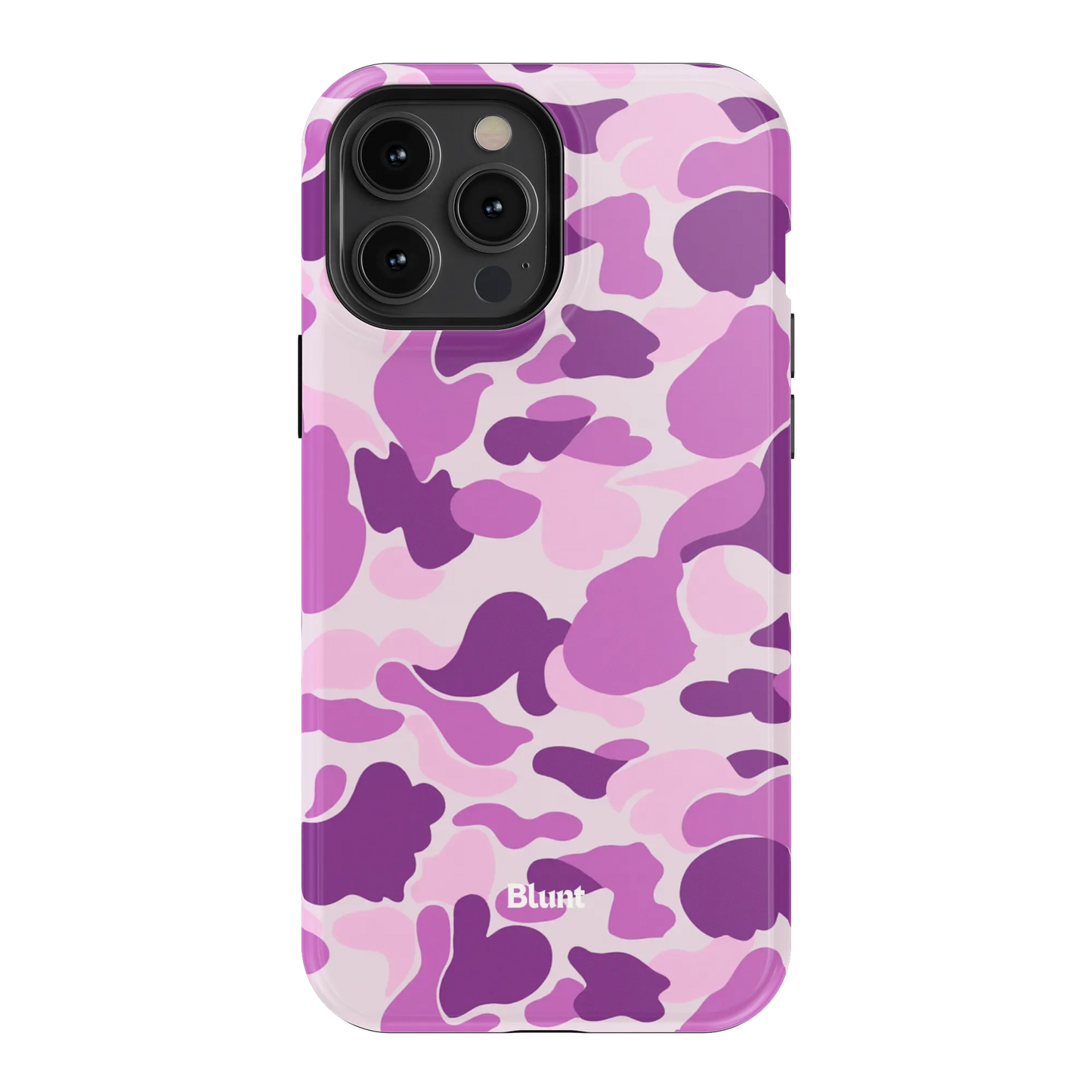 Purple Camo iPhone Case