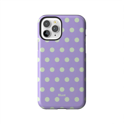 lavendermintpolkaiphonecase-iphone-case-iPhone 11 Pro-1