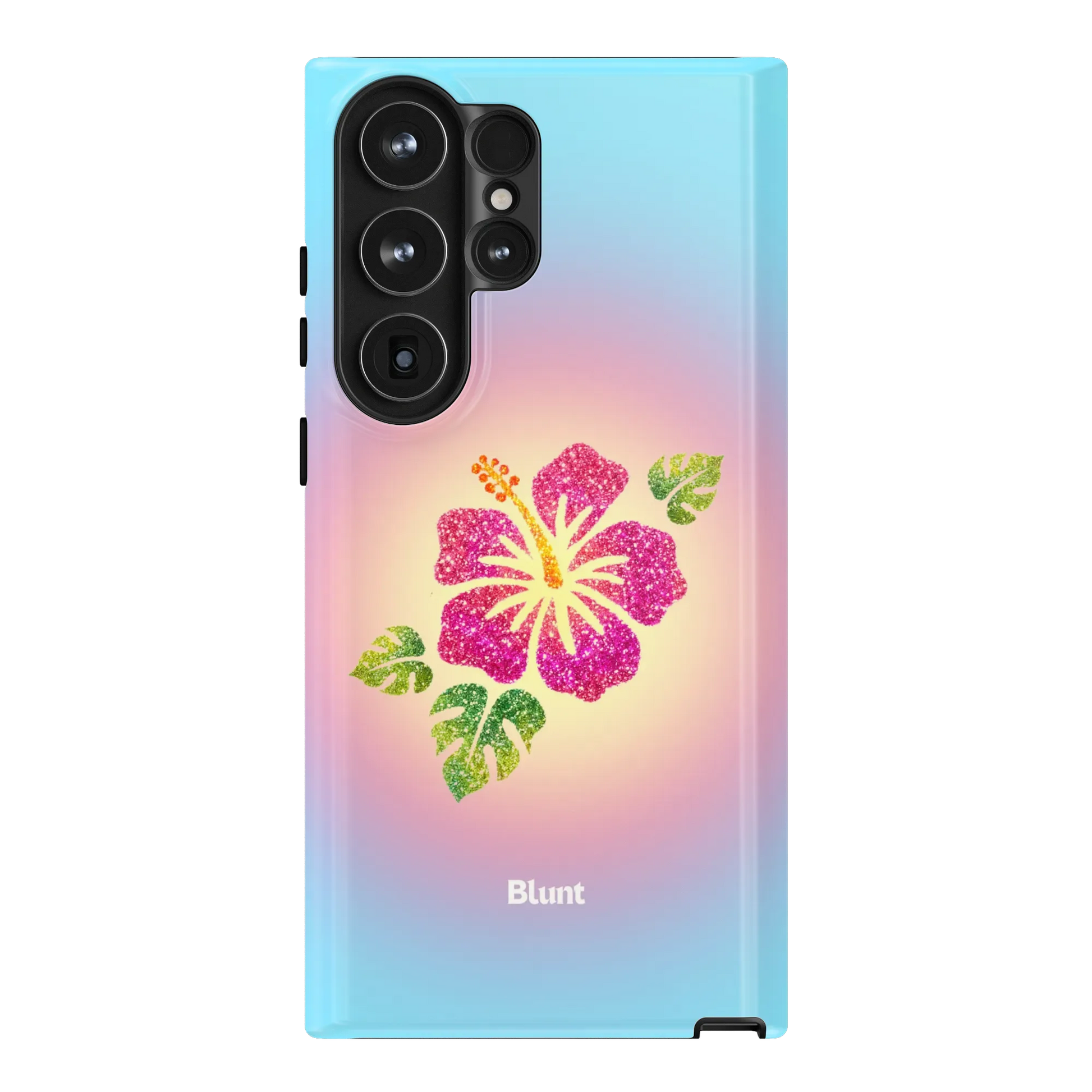 Hibiscus-Glow-samsung-case-Galaxy S23 Ultra-1