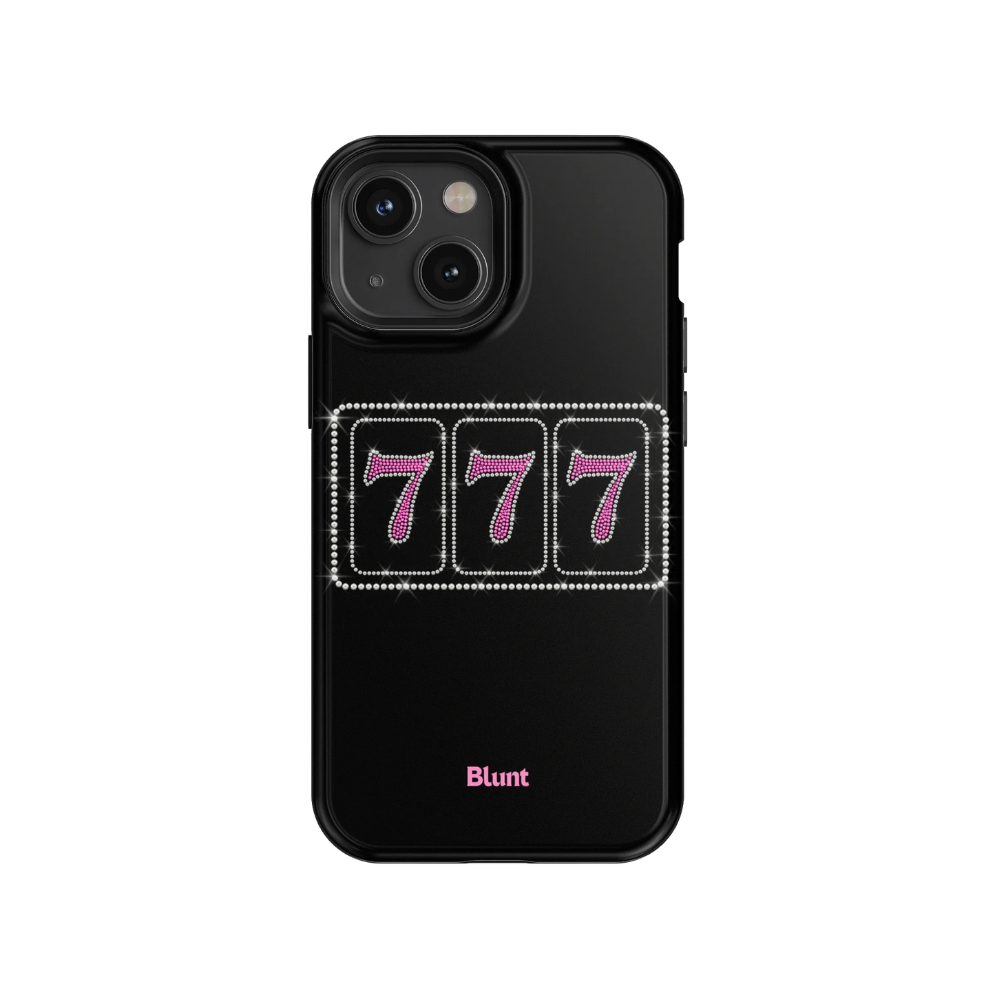 Pink Lucky 777 iPhone Case