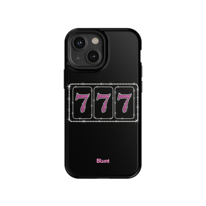 Pink Lucky 777 iPhone Case