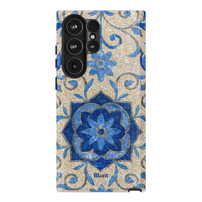 Blue Bloom Samsung Case