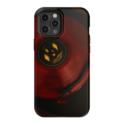 Crimson Echo iPhone Case