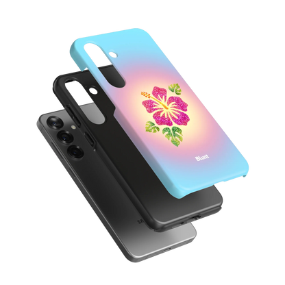 Hibiscus-Glow-samsung-case-Galaxy S25 Plus-3