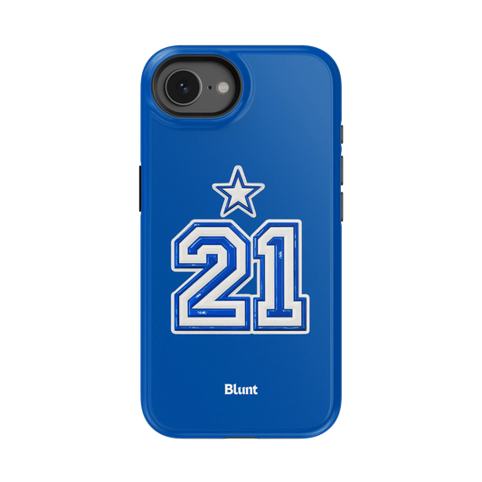 Blue All Star iPhone Case