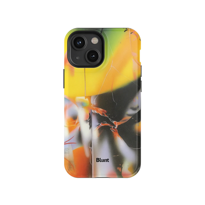 Golden Blur iPhone Case