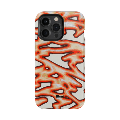Molten Grid iPhone Case