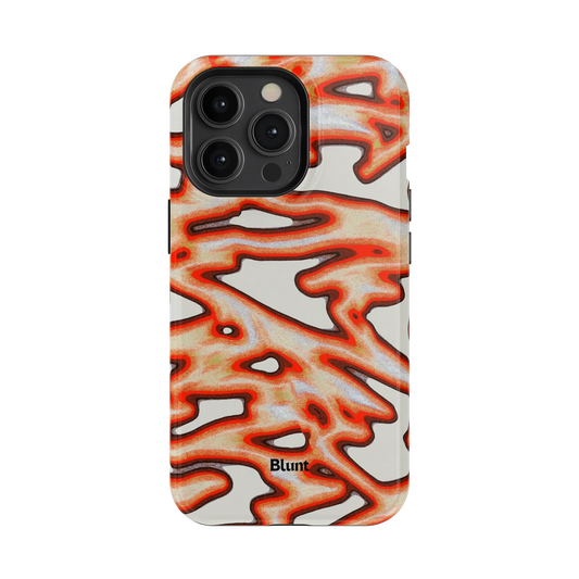 Molten Grid iPhone Case