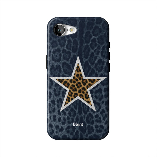 Denim-Cheetah-Star-iphone-case-iPhone 17 E-1