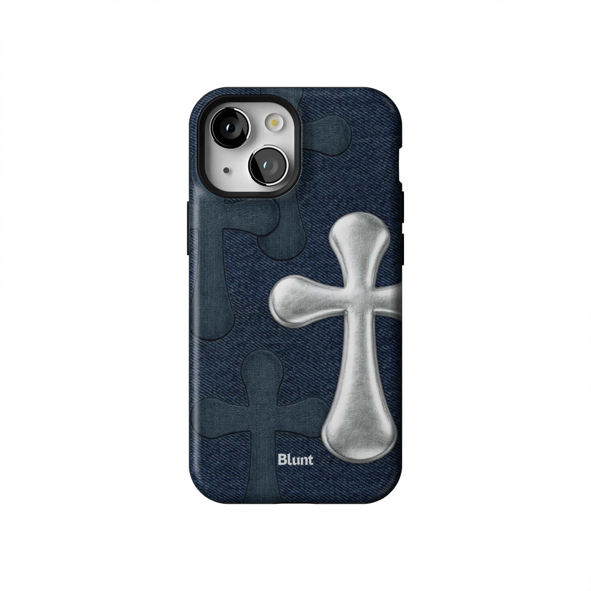 Silver-Patch-iphone-case-iPhone 13 Mini-1