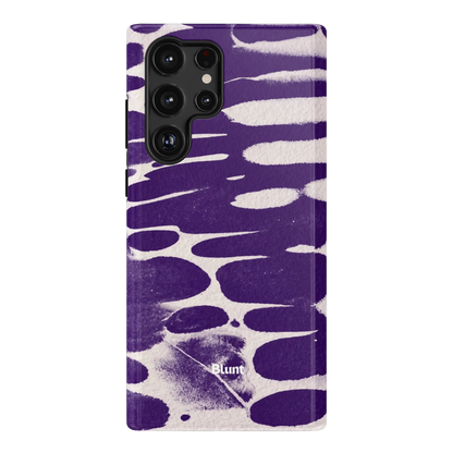 Plum-Noir-Abstract-samsung-case-Galaxy S22 Ultra-1