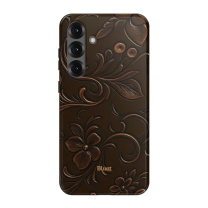 Tooled Leather Samsung Case