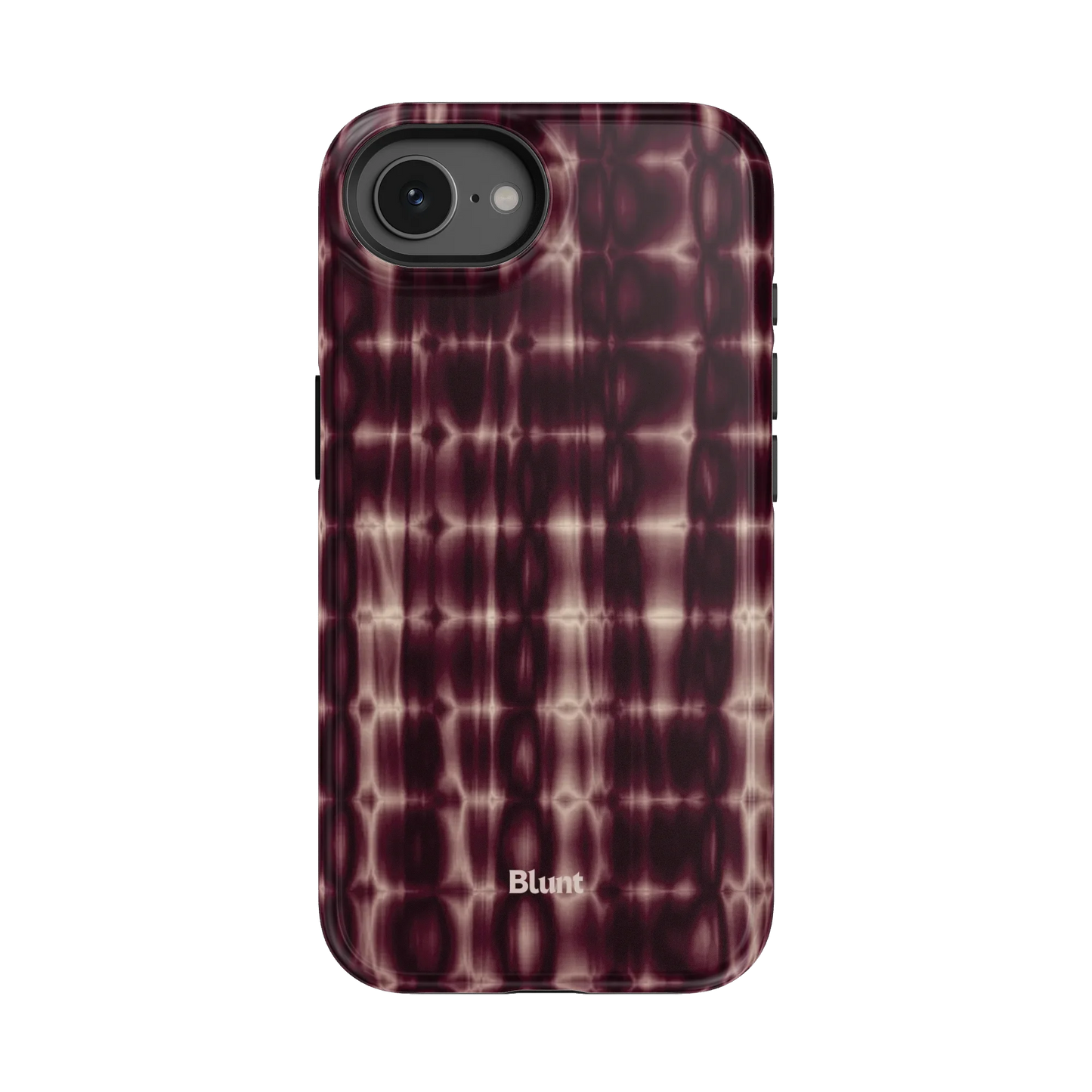 Purple Ripple iPhone Case