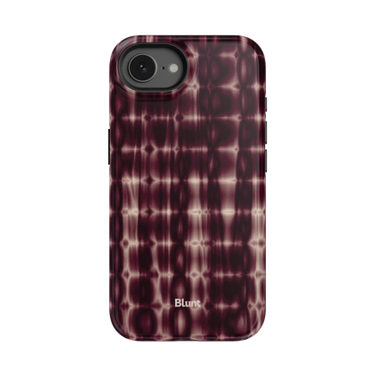 Purple Ripple iPhone Case