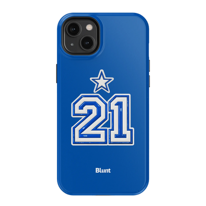 Blue All Star iPhone Case