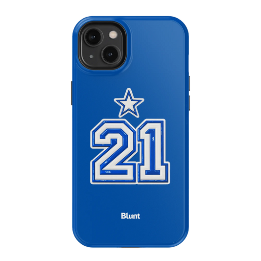 Blue All Star iPhone Case