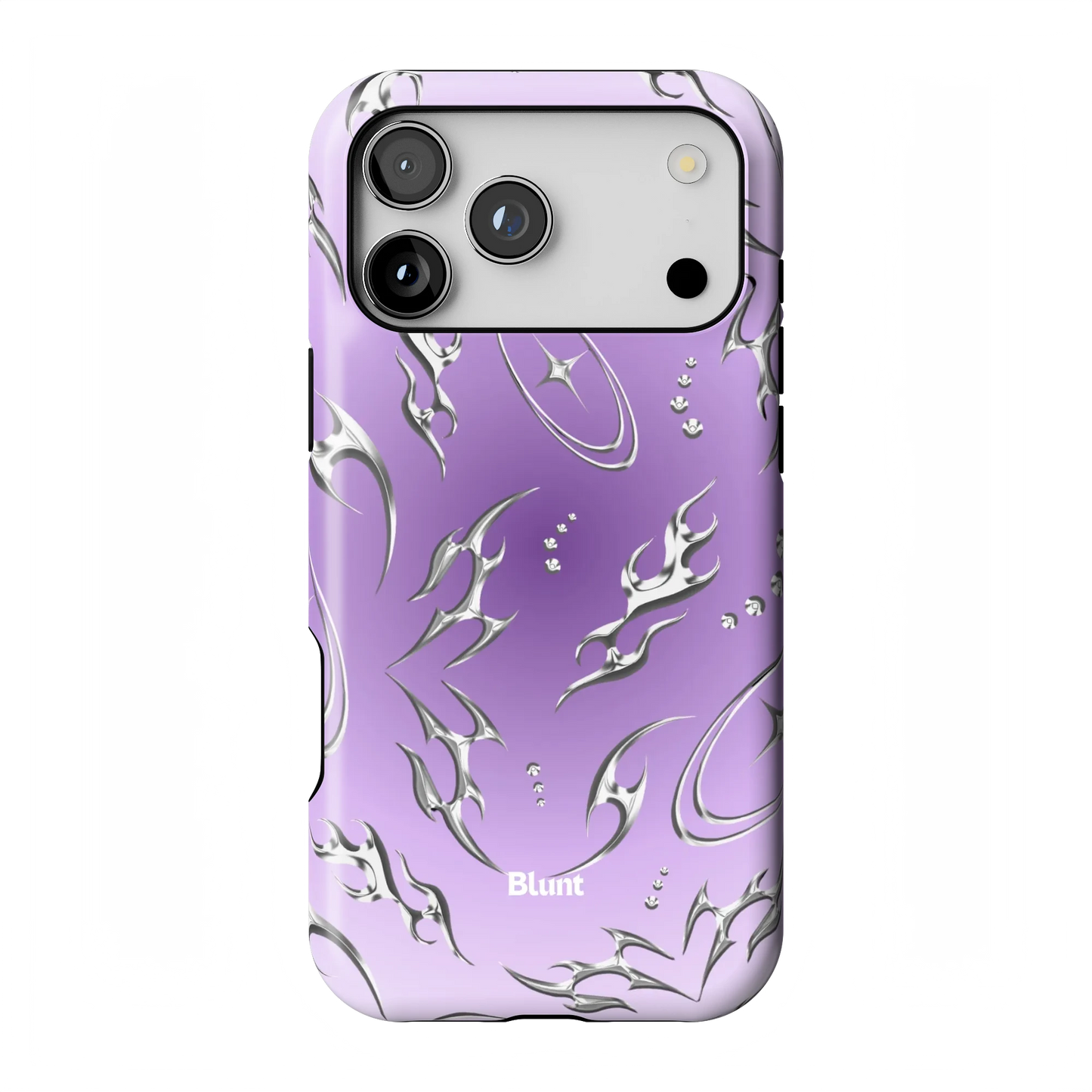 Purple Cyber iPhone Case