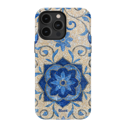 Blue Bloom iPhone Case