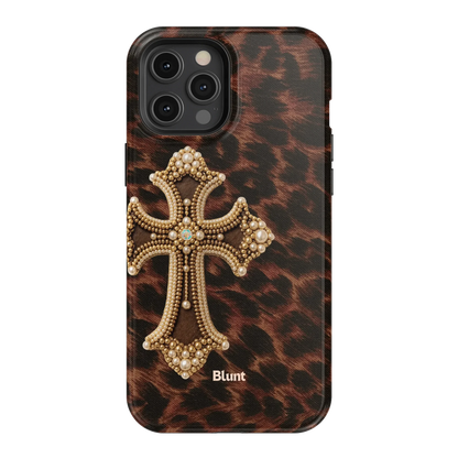 Bedazzled Cross iPhone Case