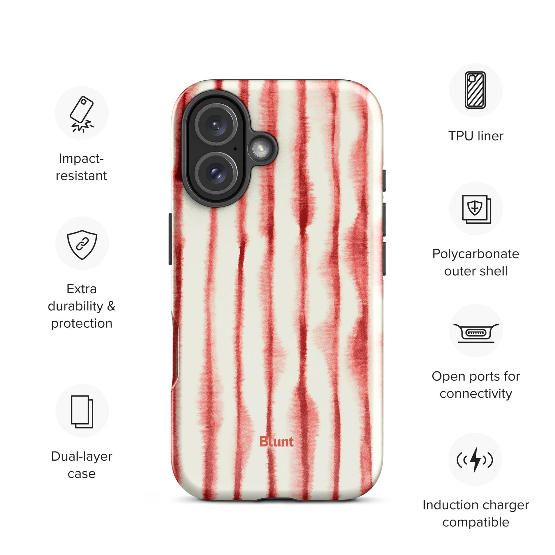 Fire Stripe iPhone Case - Blunt Cases