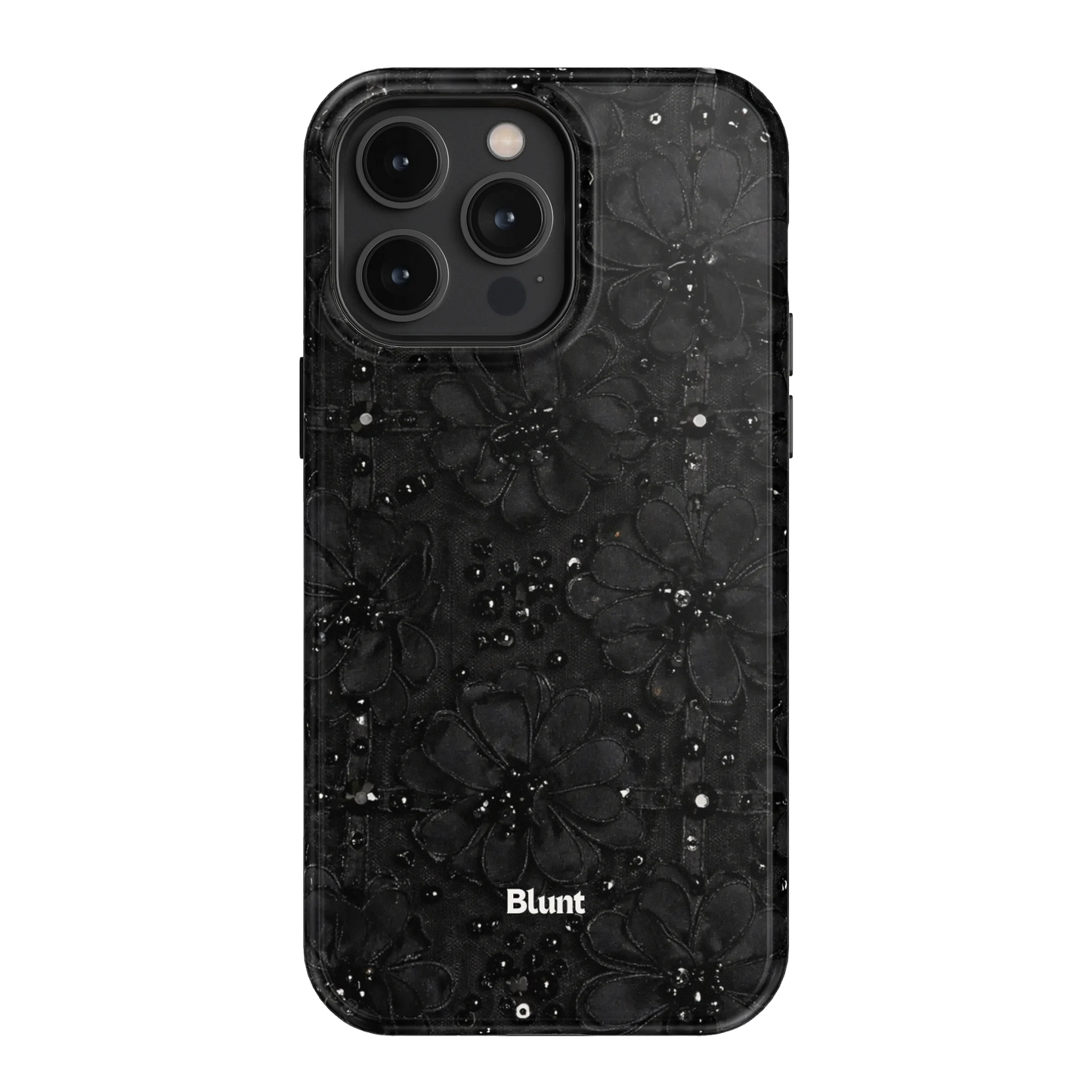 Noir Bloom iPhone Case