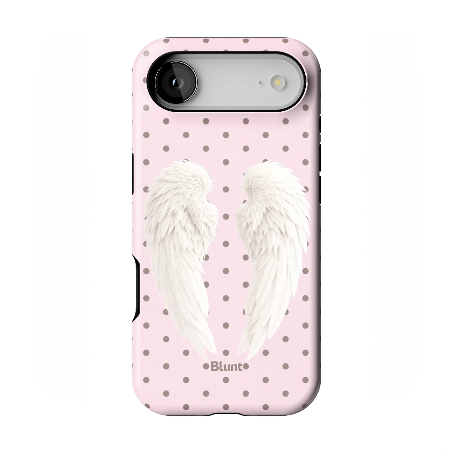 Pink Polka Wing iPhone Case