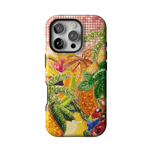 Tropical-Luxe-iphone-case-iPhone 16 Pro-1