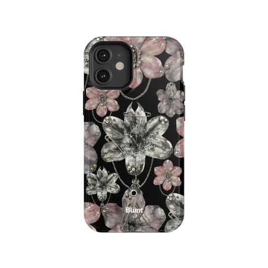 Midnight Orchid iPhone Case