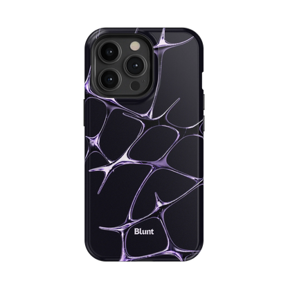 Violet Web iPhone Case