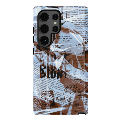 Blue Love Letter Samsung Case