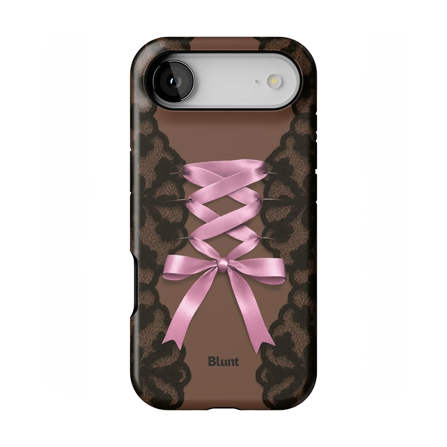 Brown Corset iPhone Case