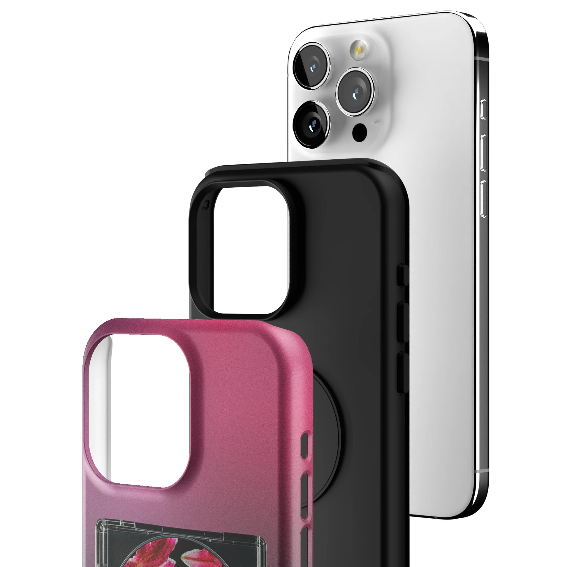 Flora Mix iPhone Case gallery - Iphone_15_Pro_Max_3