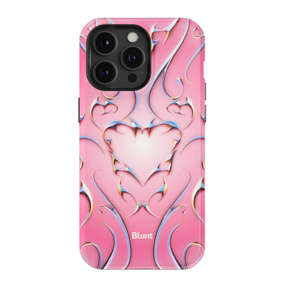 Bubble Heart iPhone Case