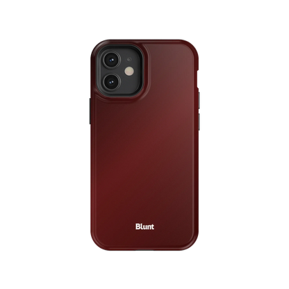 Oxblood iPhone Case