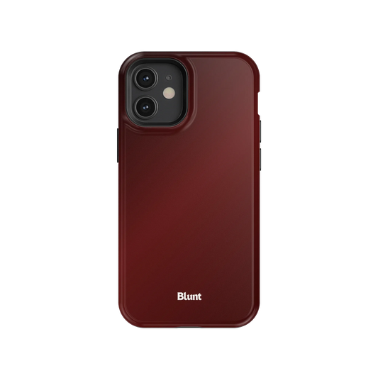 Oxblood iPhone Case