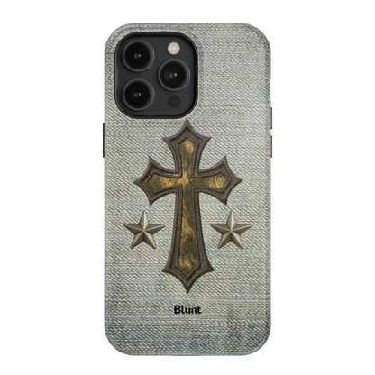 Denim Faith iPhone Case