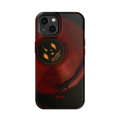 Crimson Echo iPhone Case