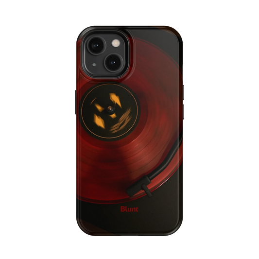 Crimson Echo iPhone Case