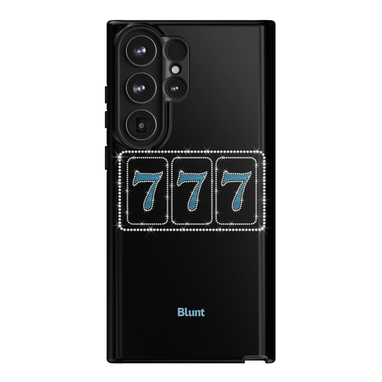Blue Lucky 777 Samsung Case