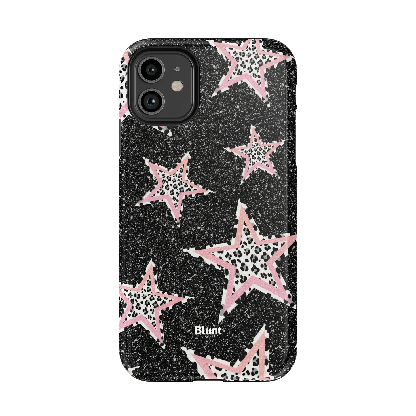 Pink Zebra Stars iPhone Case