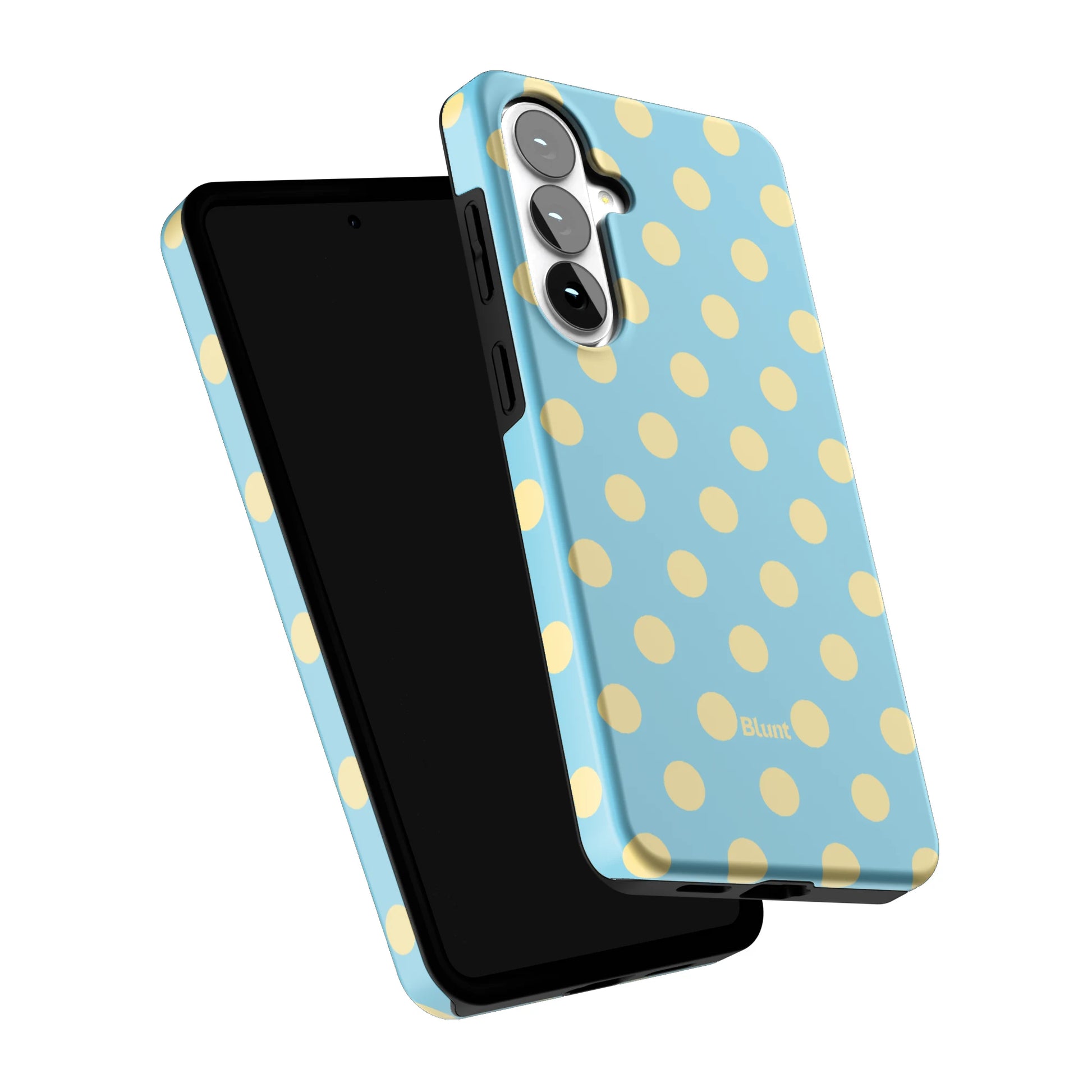 Blue-Butter-Polka-samsung-case-Galaxy S26 Plus-5