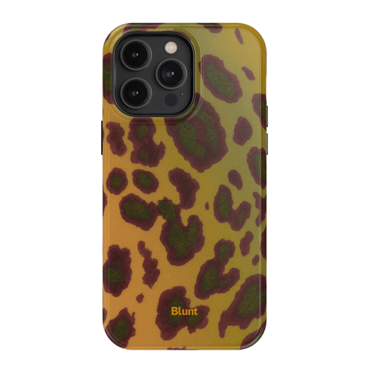 Cranberry Cheetah iPhone Case
