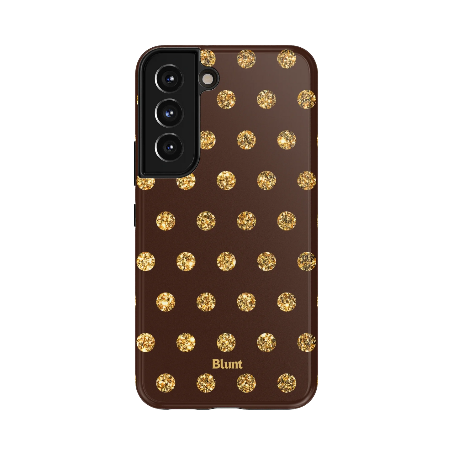 Gold Polka Samsung Case