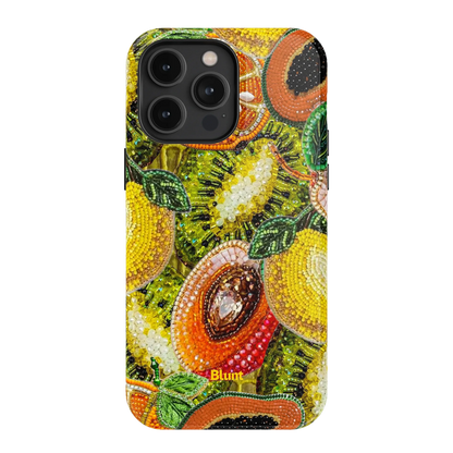Golden Orchard iPhone Case