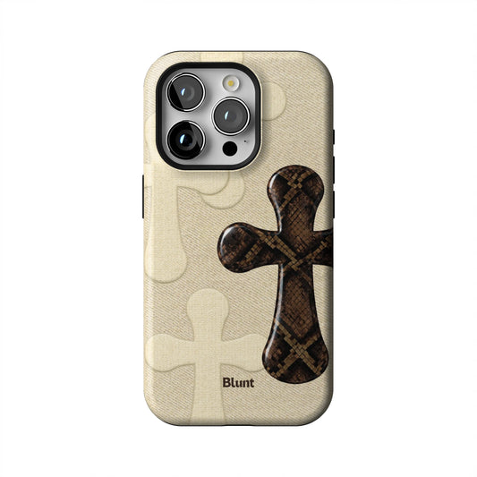 Cream-Patch-iphone-case-iPhone 15 Pro-1