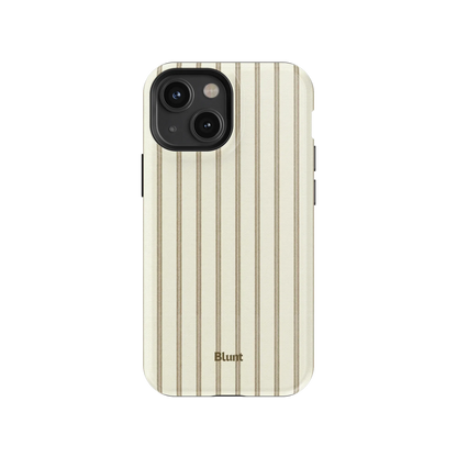 Matcha Pinstripe iPhone Case