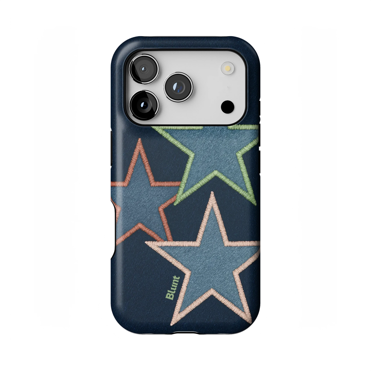 Neon Stars iPhone Case
