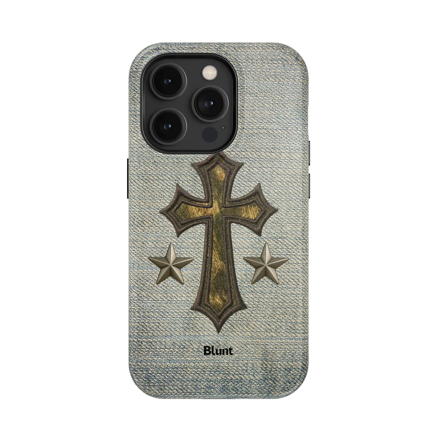 Denim Faith iPhone Case