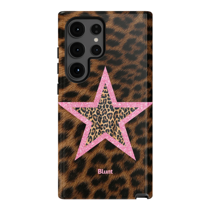 Pink Cheetah Starlette Samsung Case